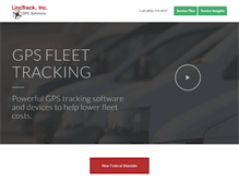 Tablet Screenshot of linctrack.com